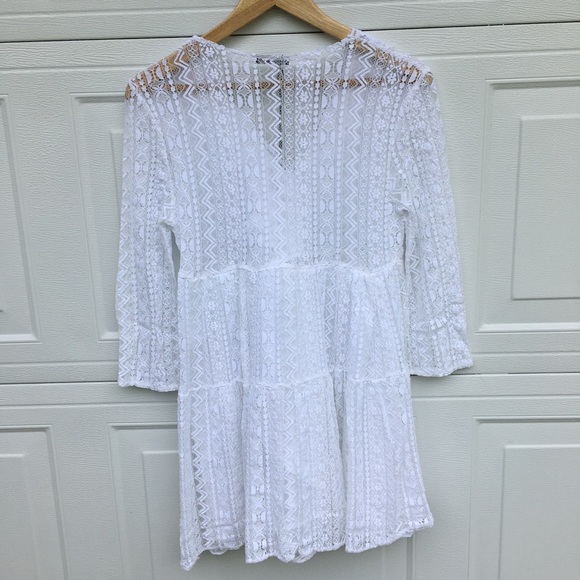 NWT PIAZZA DEL TEMPIO LACE TUNIC SIZE SMALL - Picture 8 of 11